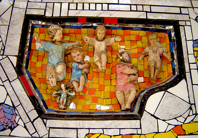 Detalhe composição Capela Casa do Mosaico_São Bento do Sapucaí